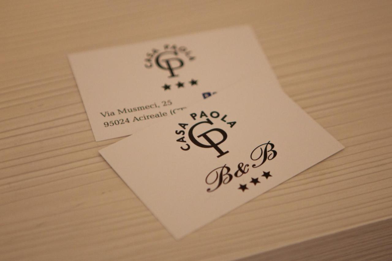 Casapaola B&B Rooms 阿奇雷亚莱 外观 照片